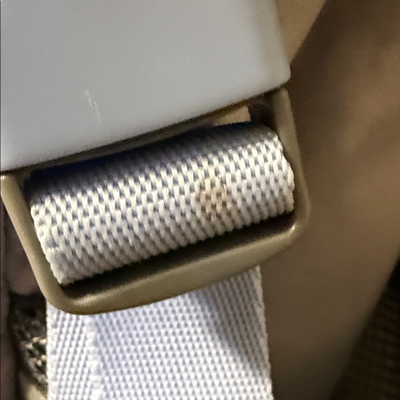 Adidas Gray Backpack with Black Mesh Accents - Picture 3 of 8